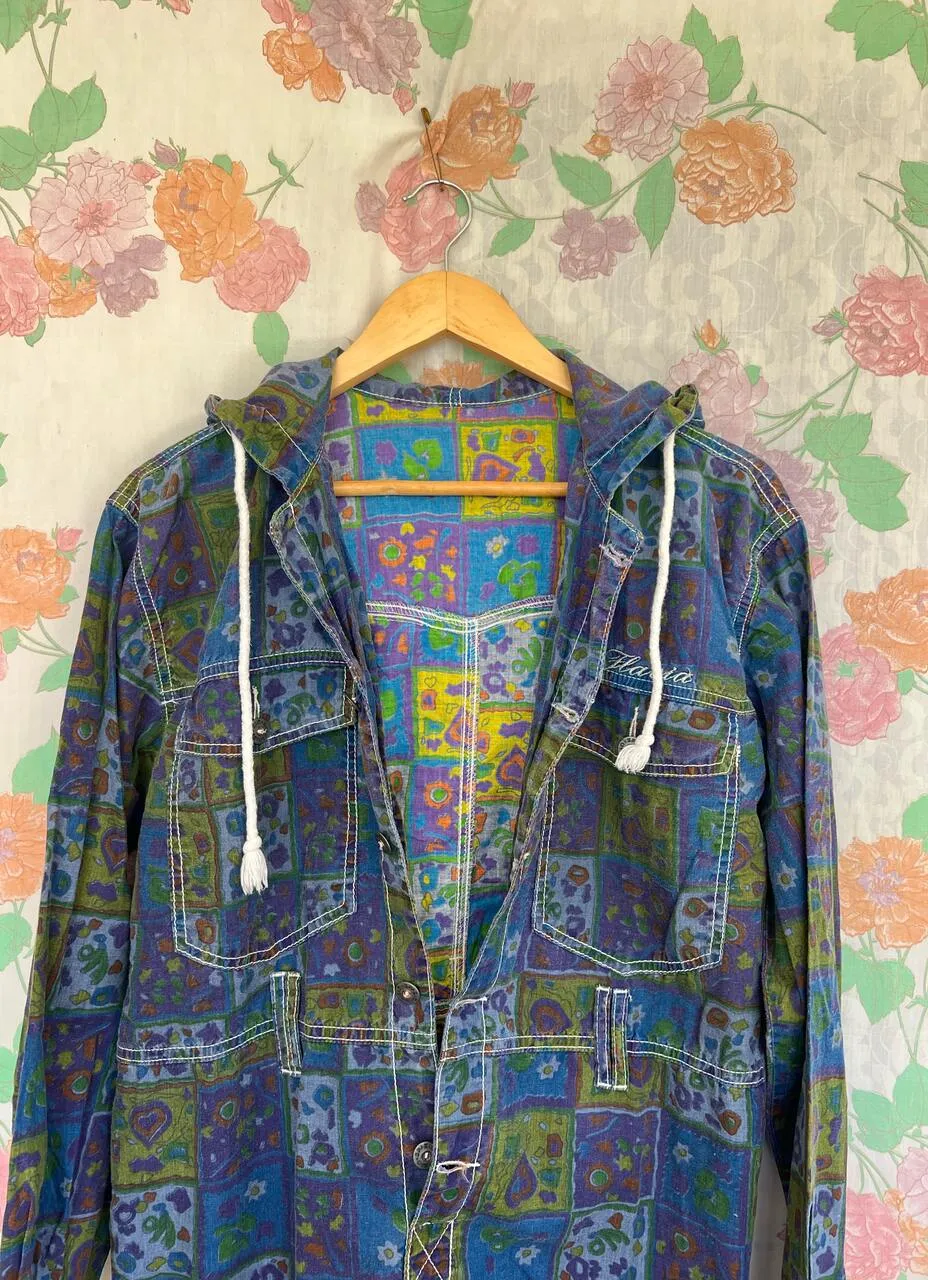 Iconic 80's Printed Jumpsuit