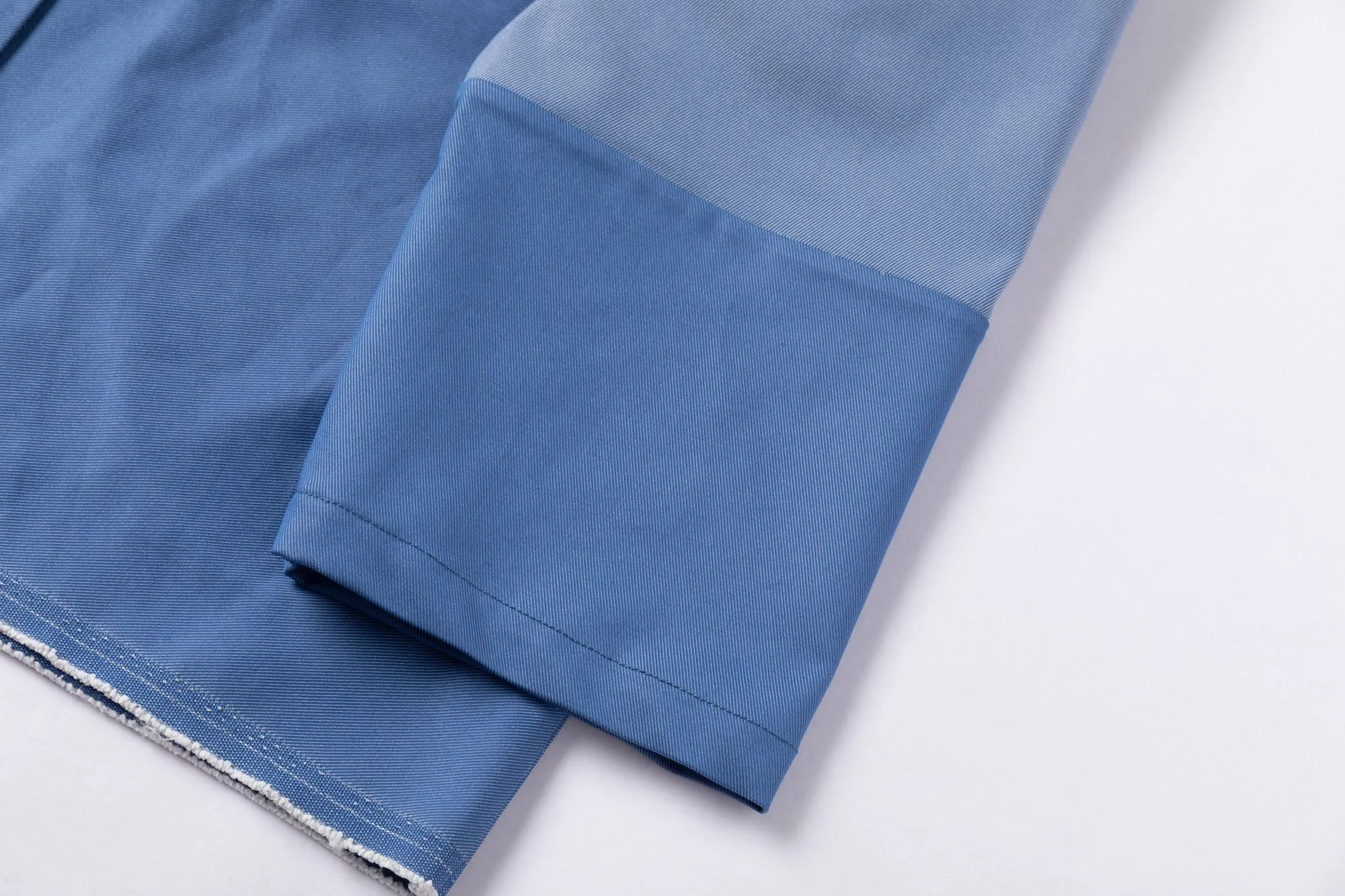 Kimono Blazer - Blue Colorblock