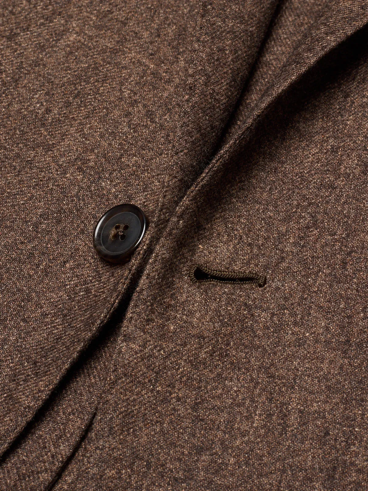 MAURO BLASI Napoli Handmade Brown Blazer Jacket EU 50 NEW US 40