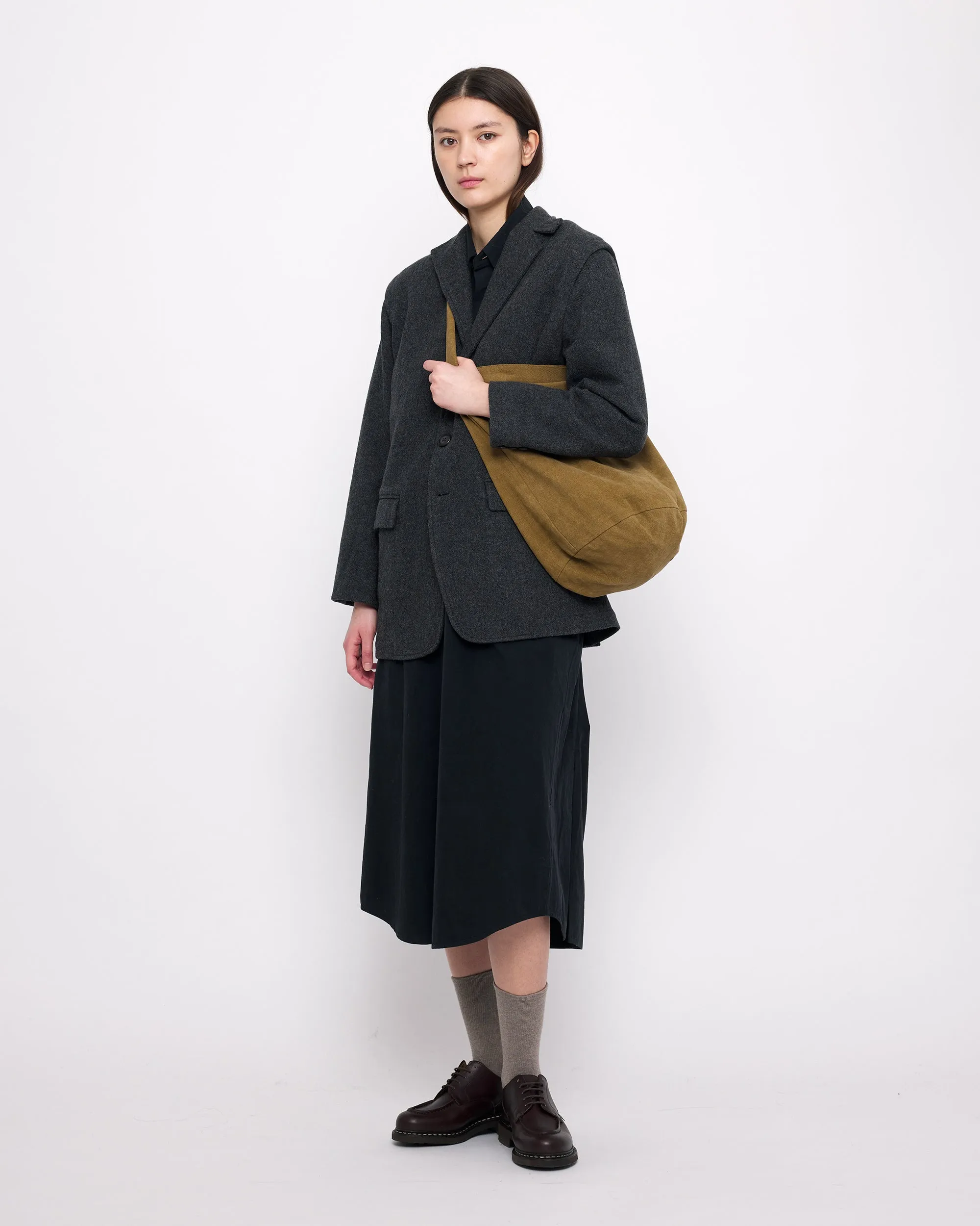 Oversized Wool Blazer - FW24 - Charcoal