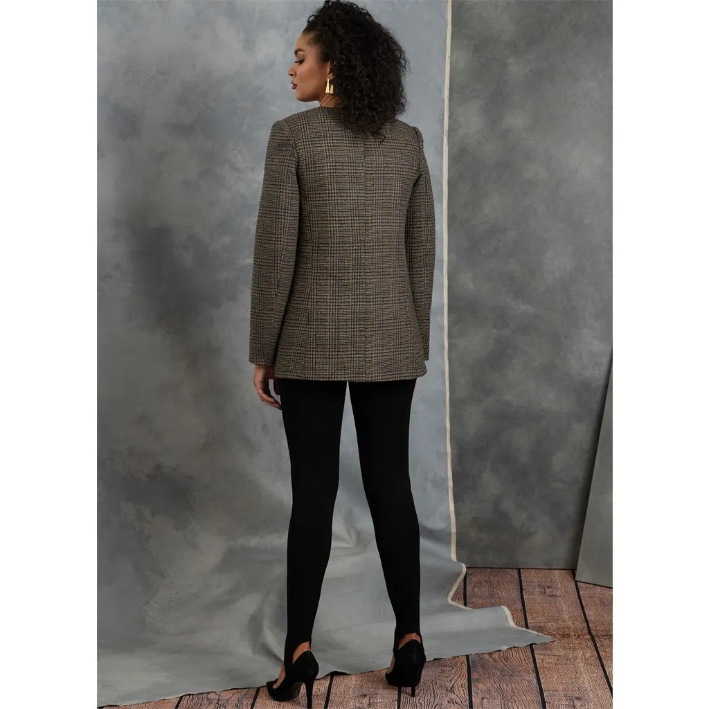 Vogue Pattern V1913 Misses' Blazer and Jumpsuit